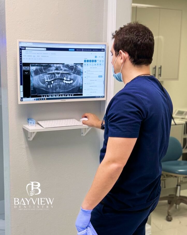 Dental treatment room at Bayview Dentistry Fort Lauderdale